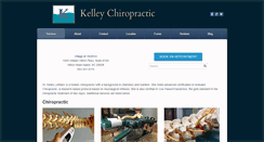 Desktop Screenshot of chirokelley.com